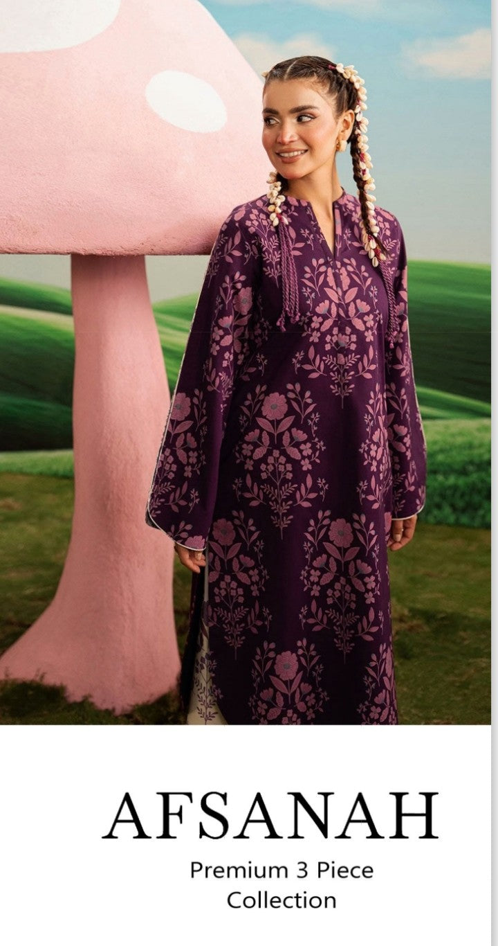 Afsanah Premium 3-piece Khaddar Collection