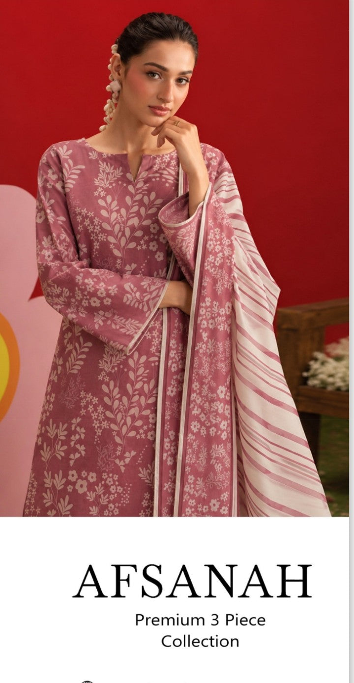 Afsanah Premium 3-piece Khaddar Collection